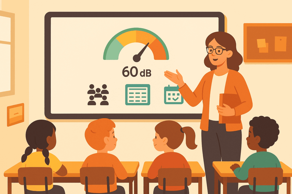 Best Practices for Implementing a Noise Meter in Smart Board Classrooms - smartboardforclassroom.com